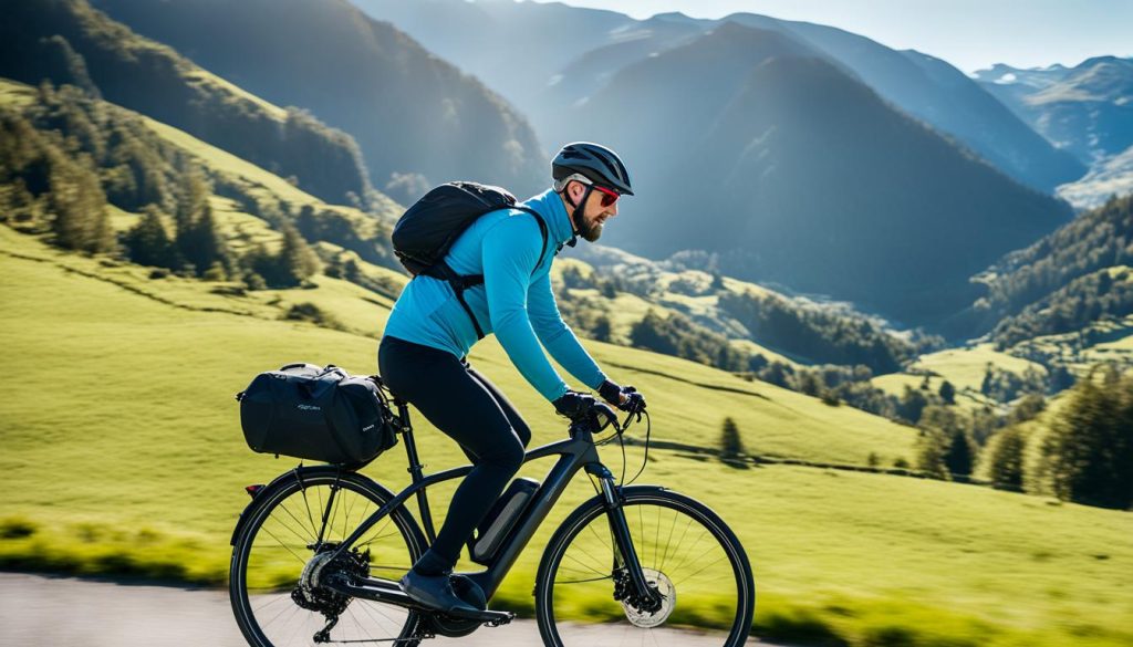 Komfort und Steuerung beim HEPHA E-Bike Trekking 7 Long Range